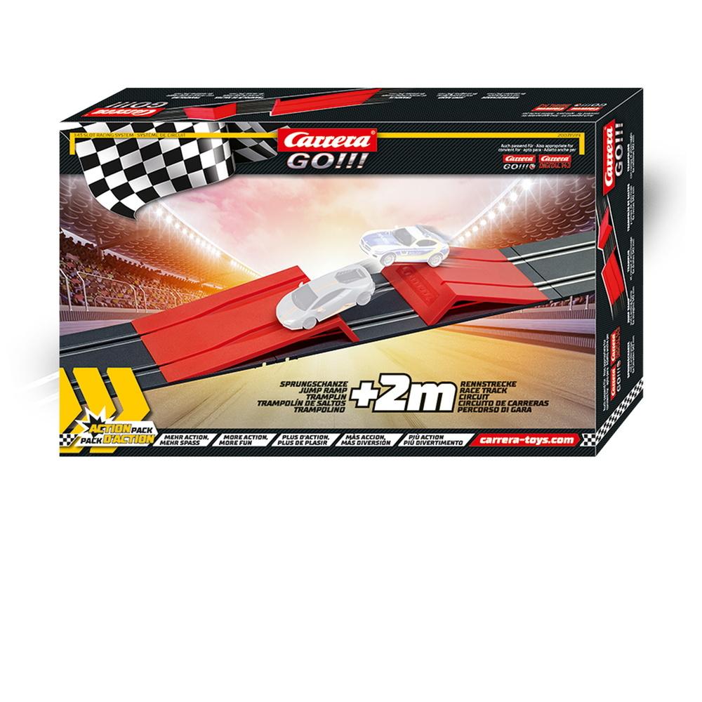 1/43 Carrera GO!!! Action Pack, Jump Ramp w/6 Straights