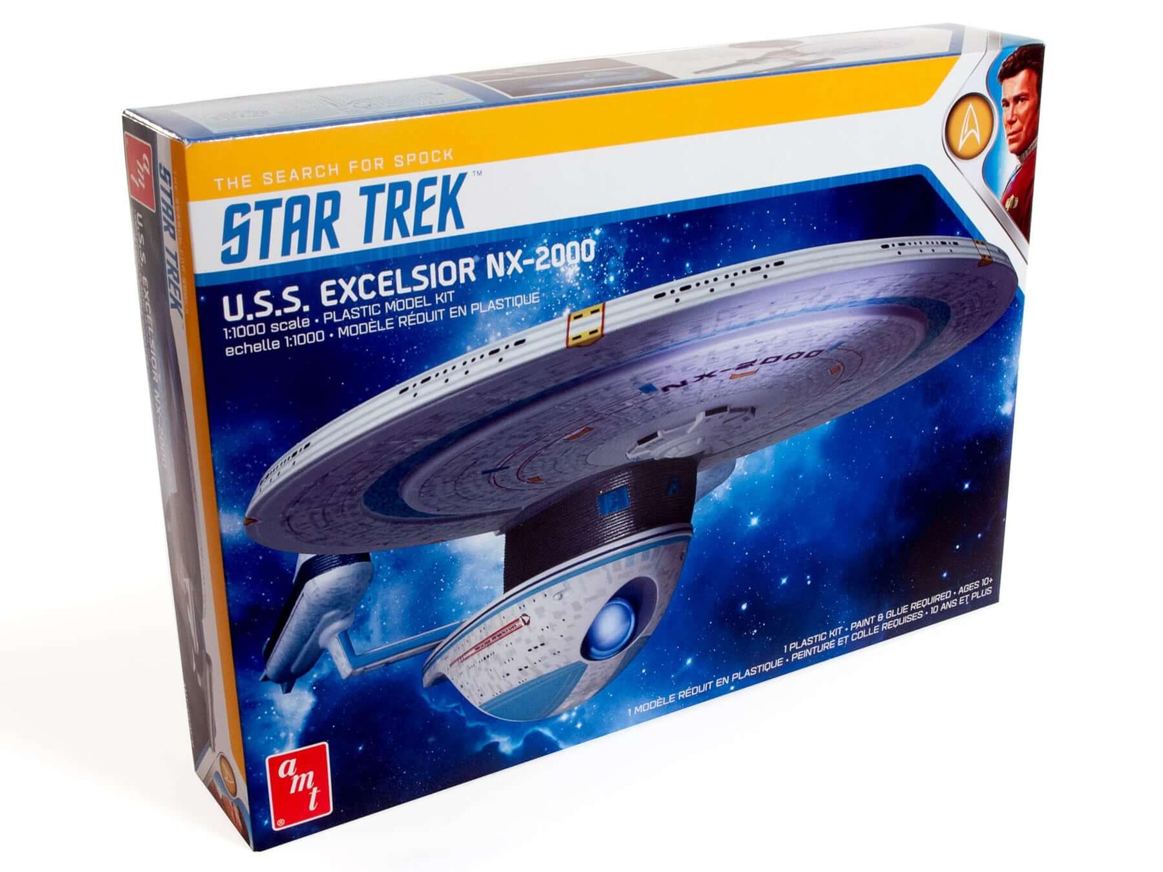 AMT 1/1000 Star Trek U.S.S. Excelsior Model Kit