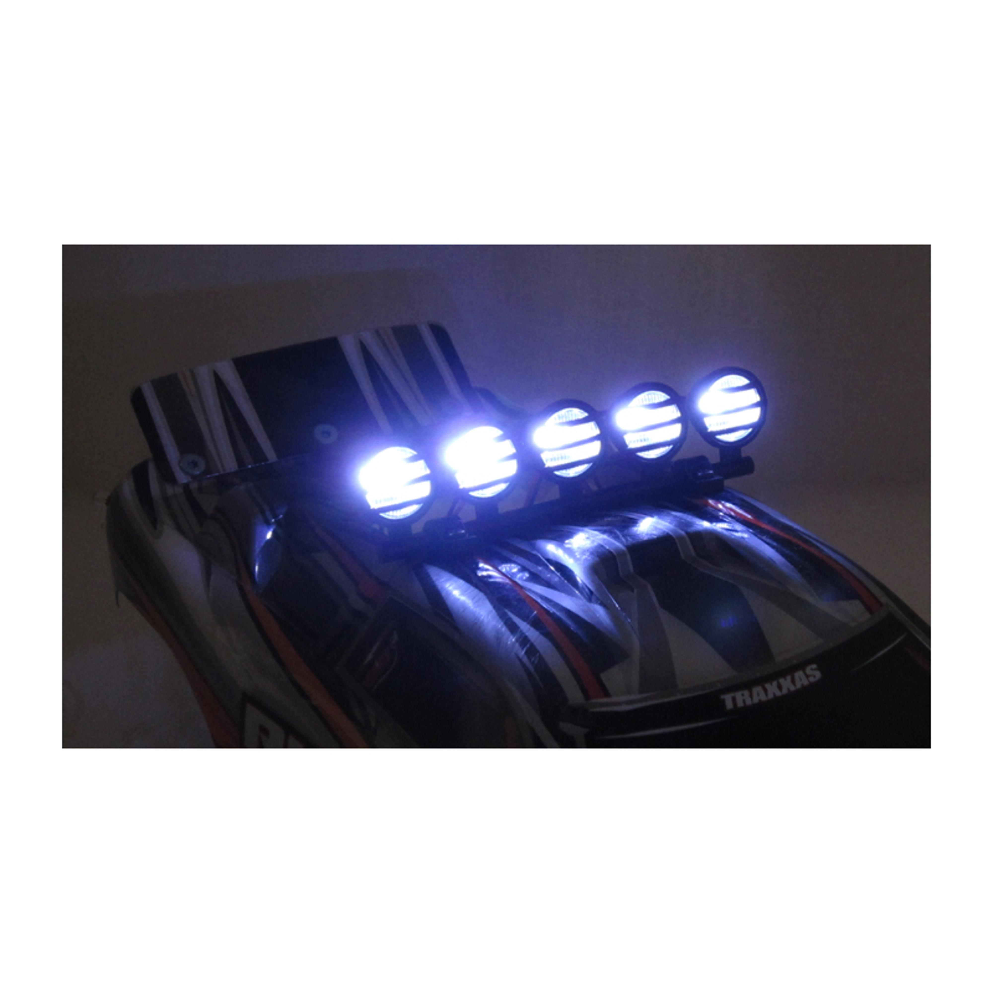1/10 Crawler LED Light Bar Set - Black