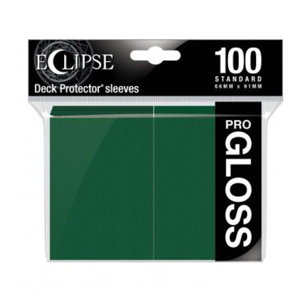 Ultra Pro Eclipse Gloss Standard Sleeves: Forest Green (100 ct)