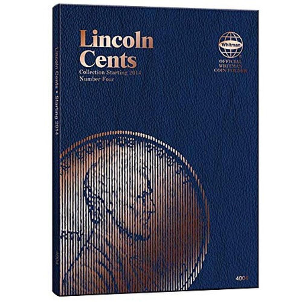 Coin Folder - Lincoln Cents #4, Starting 2014