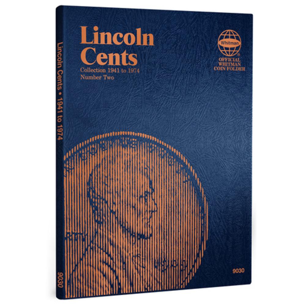 Coin Folder - Lincoln Cents #2, 1941-1974