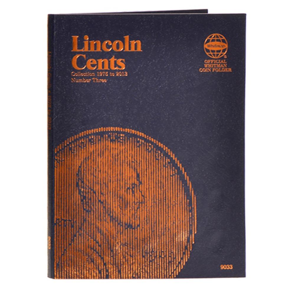 Coin Folder - Lincoln Cents #3, 1975-2013