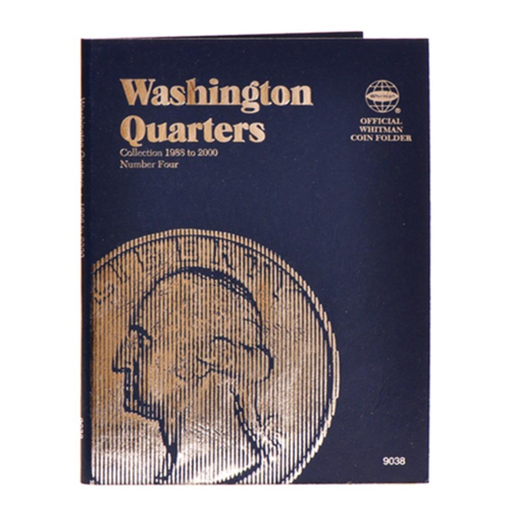 Coin Folder - Washington Quarters #4, 1988-1998