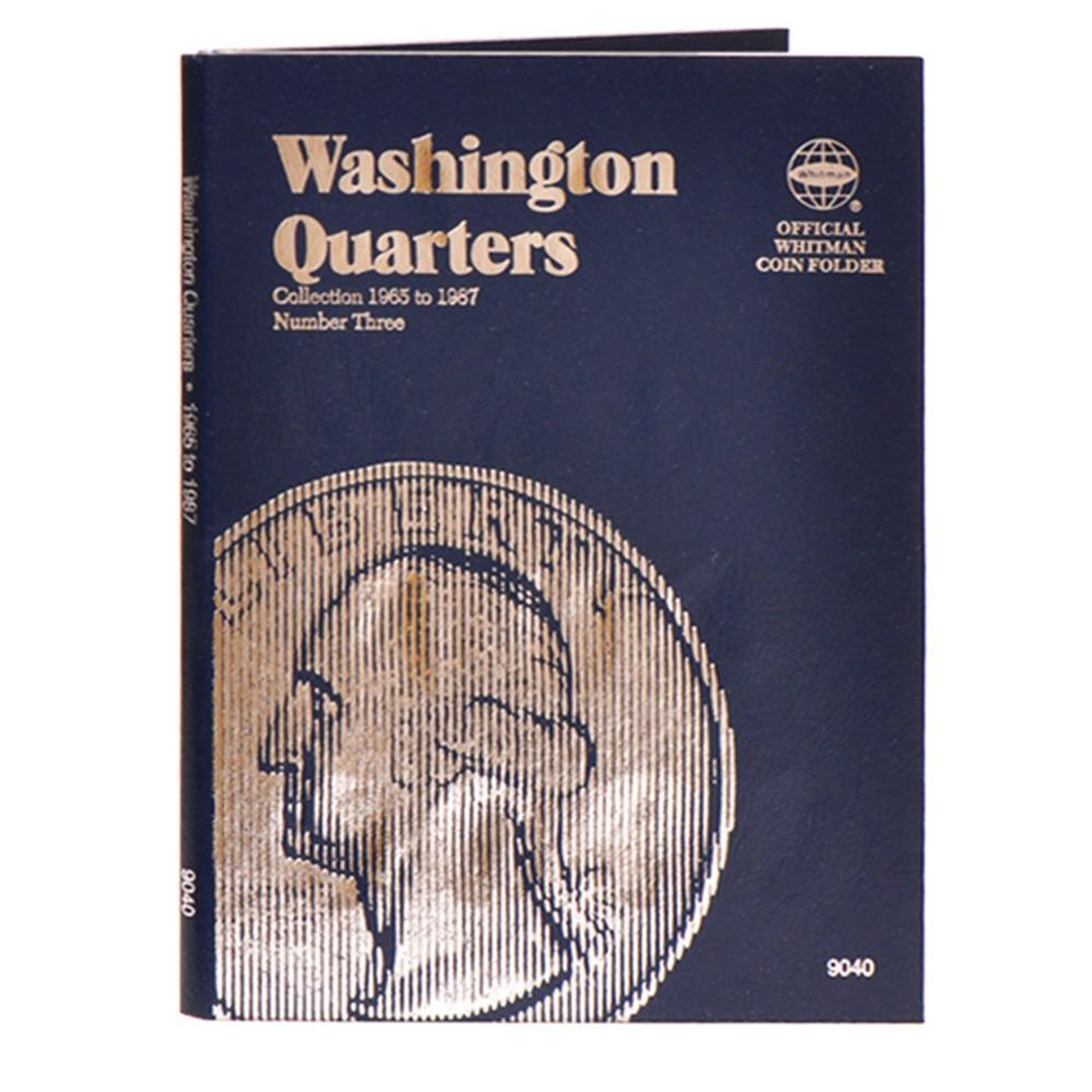 Coin Folder - Washington Quarters #3, 1965-1987