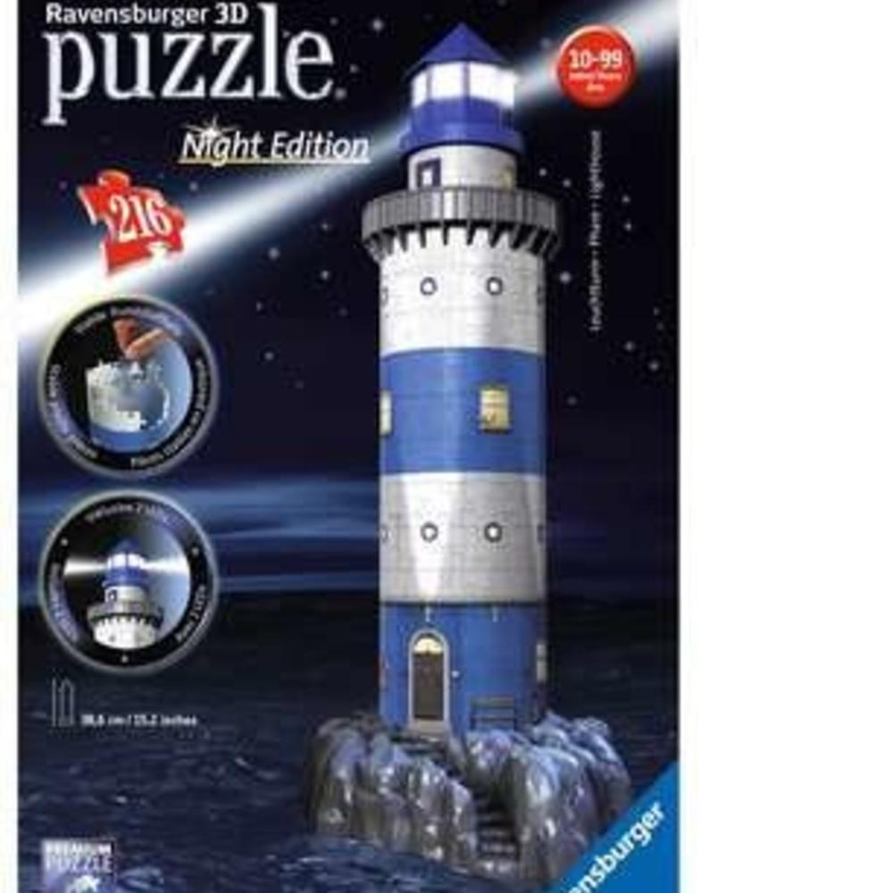 Puzzle - 3D Puzzle Lighthouse at Night
