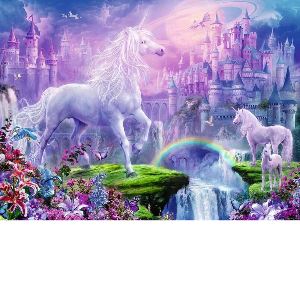 Puzzle - Unicorn Kingdom 100 pc Glitter Puzzle