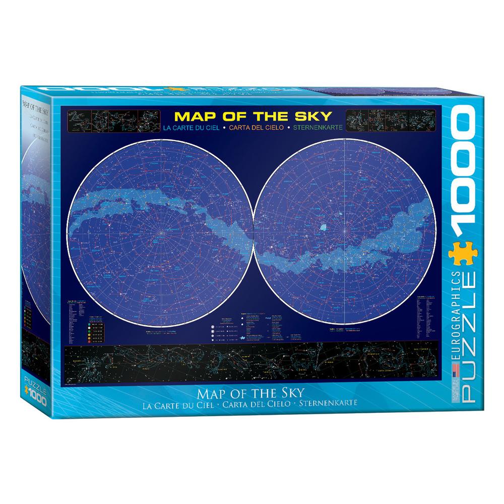 EuroGraphics Map of the Sky Puzzle (1000 pc)