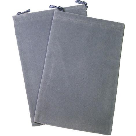 Dice Bag - Velour - Large Grey