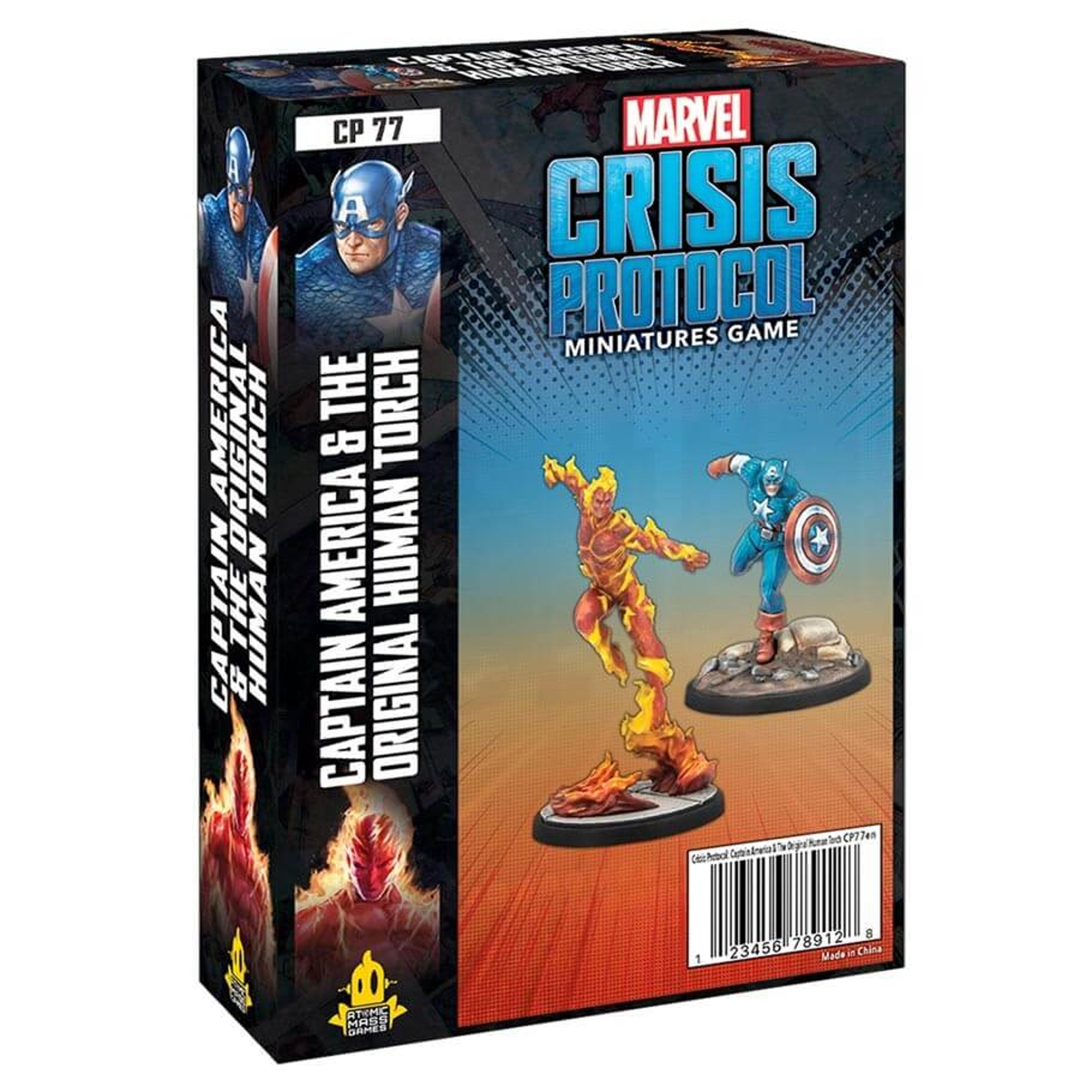 Marvel Crisis Protocol: Captain America and the Human Torch
