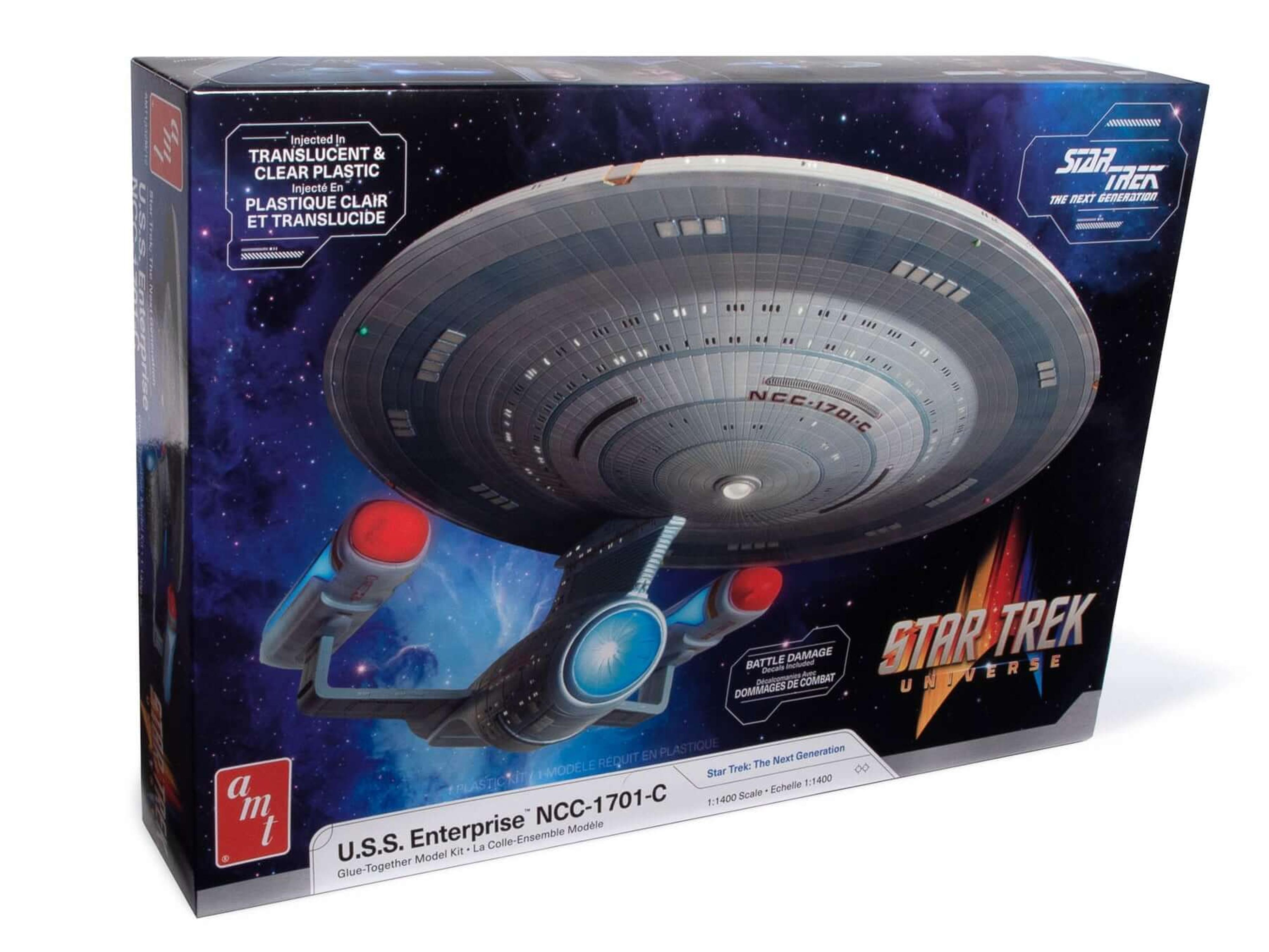 AMT 1/1400 Star Trek: The Next Generation USS Enterprise NCC-1701-C Model Kit