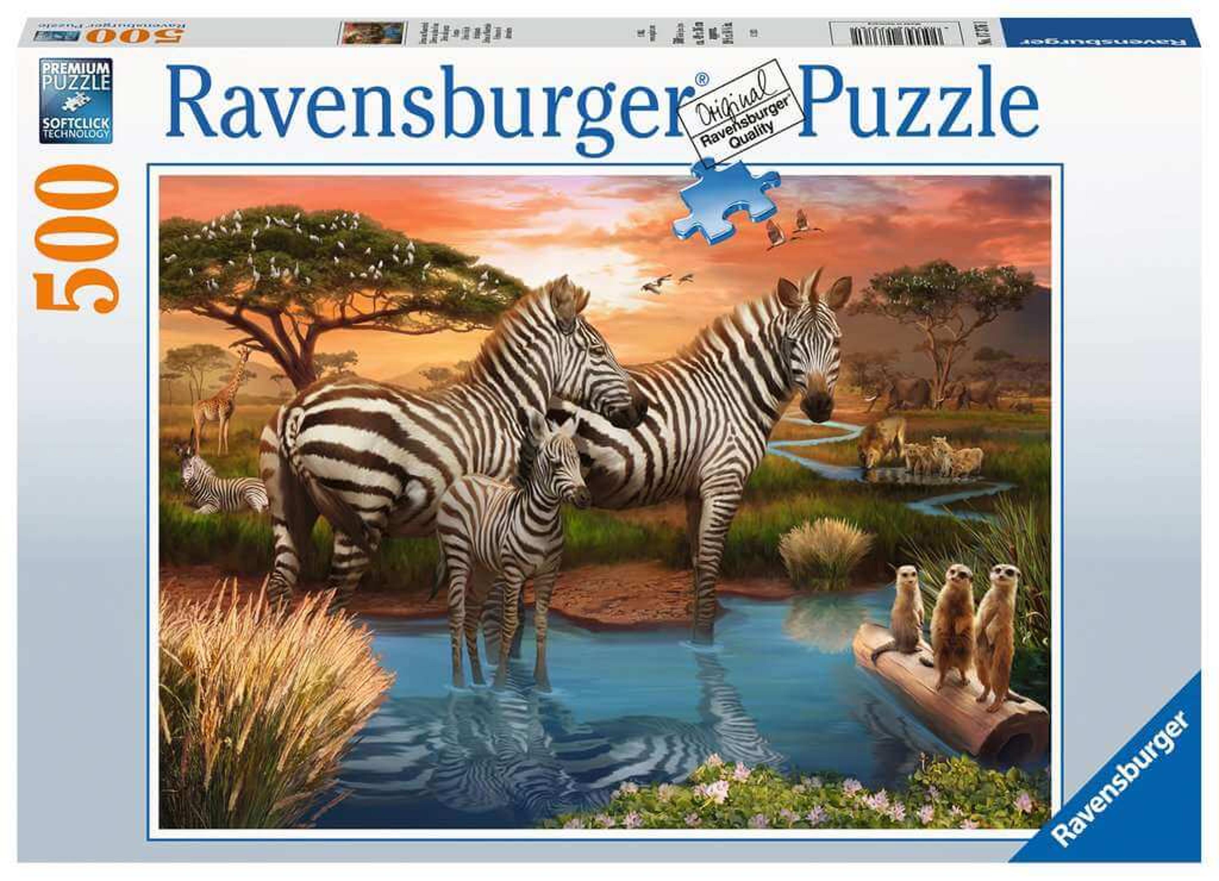 Ravesnburger Zebra 500pc Puzzle