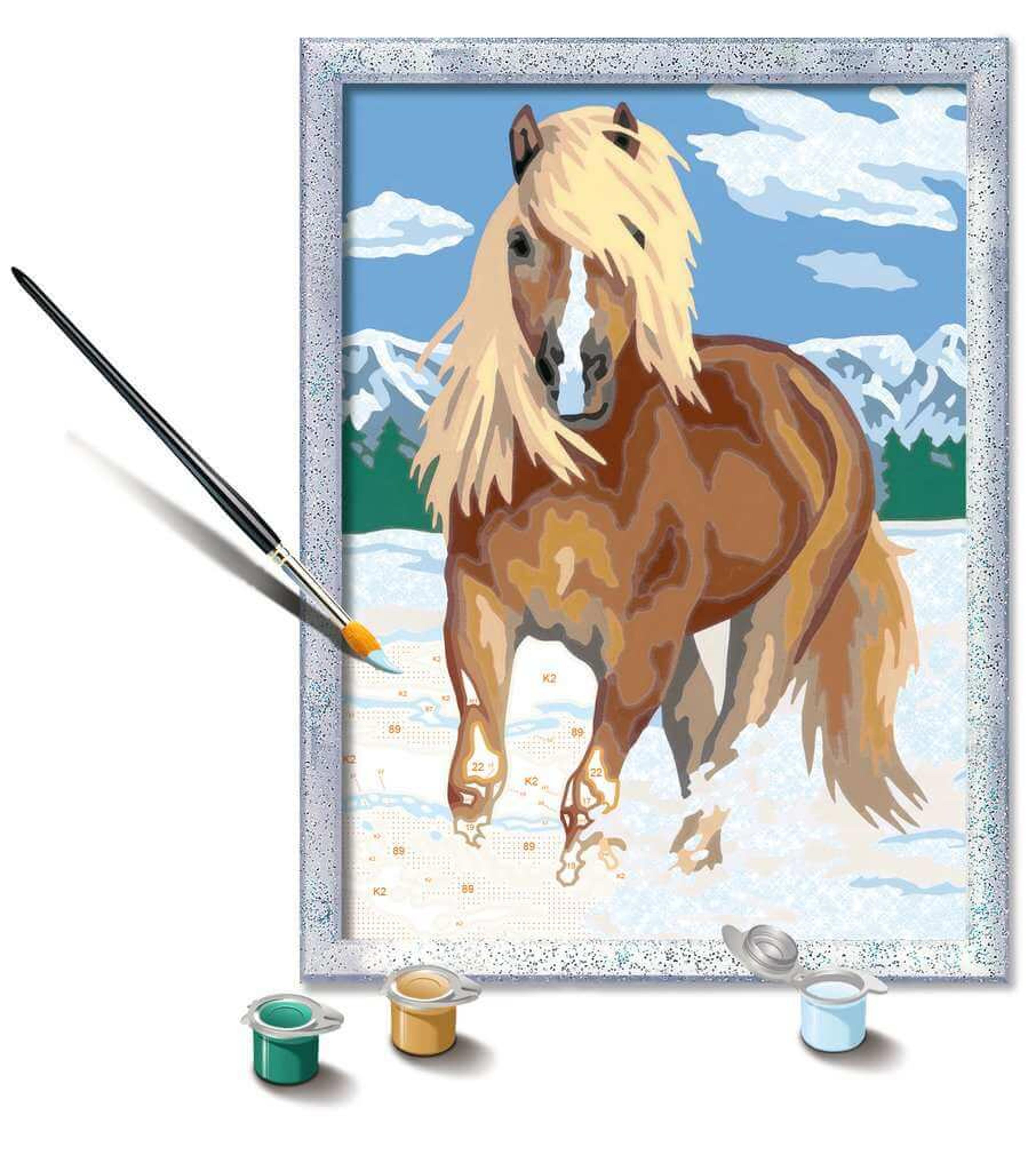 Ravensburger CreArt The Royal Horse Paint-by-Number (7x10)