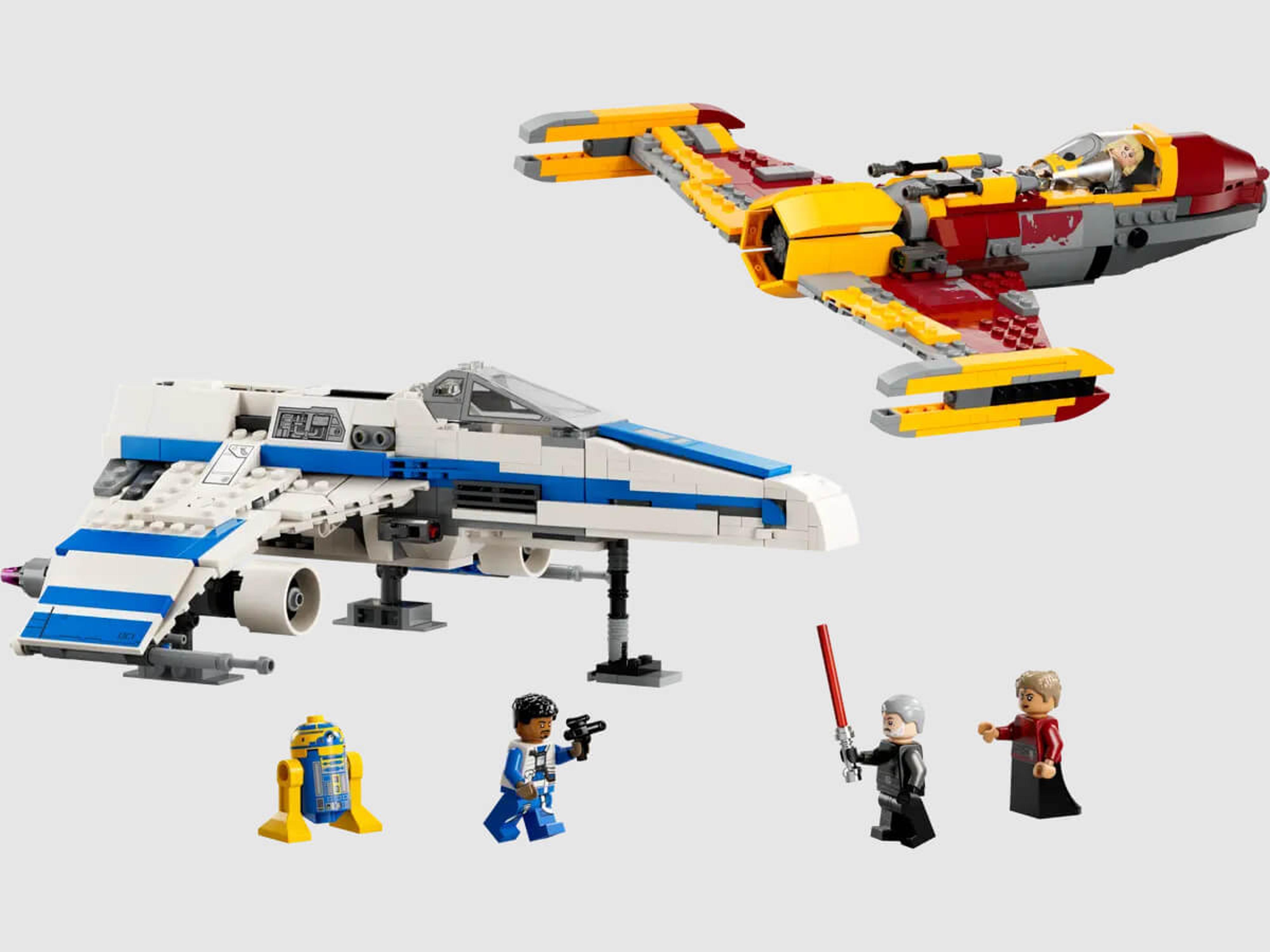 LEGO Star Wars - New Republic E-Wing vs. Shin Hatis Starfighter