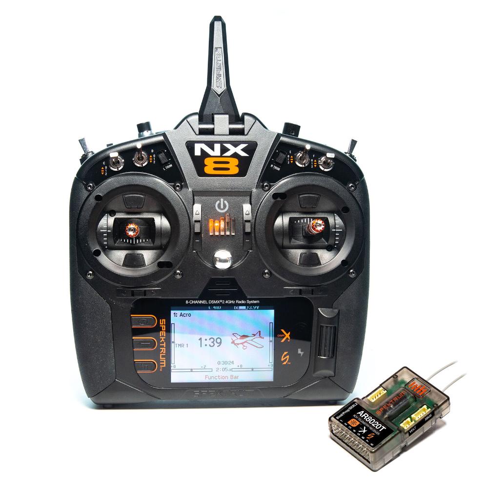 RADIO NX8 8CH DSMX W/AR8020T