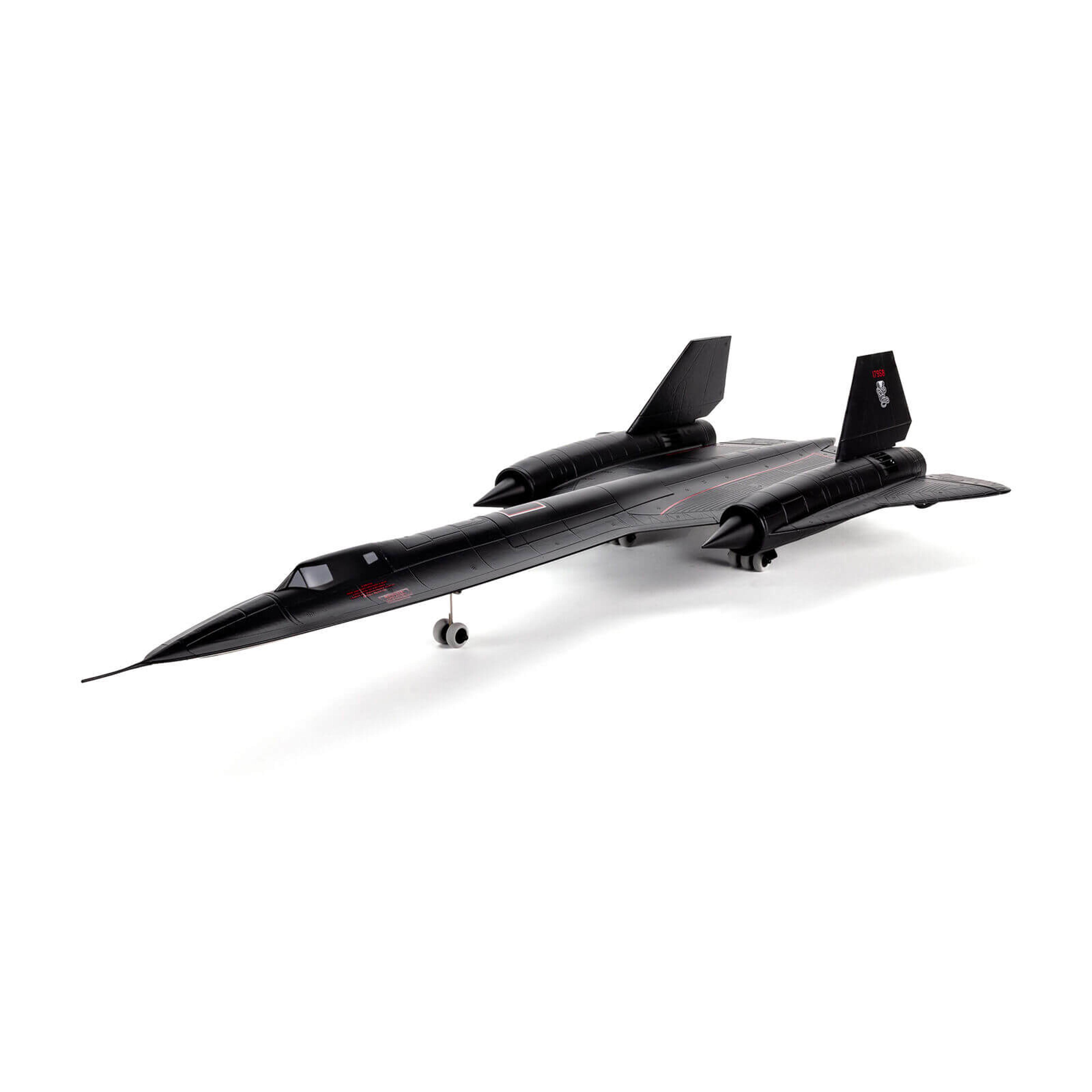 SR-71 Blackbird Twin 40mm EDF BNF Basic R/C w/ AS3X, SAFE Select