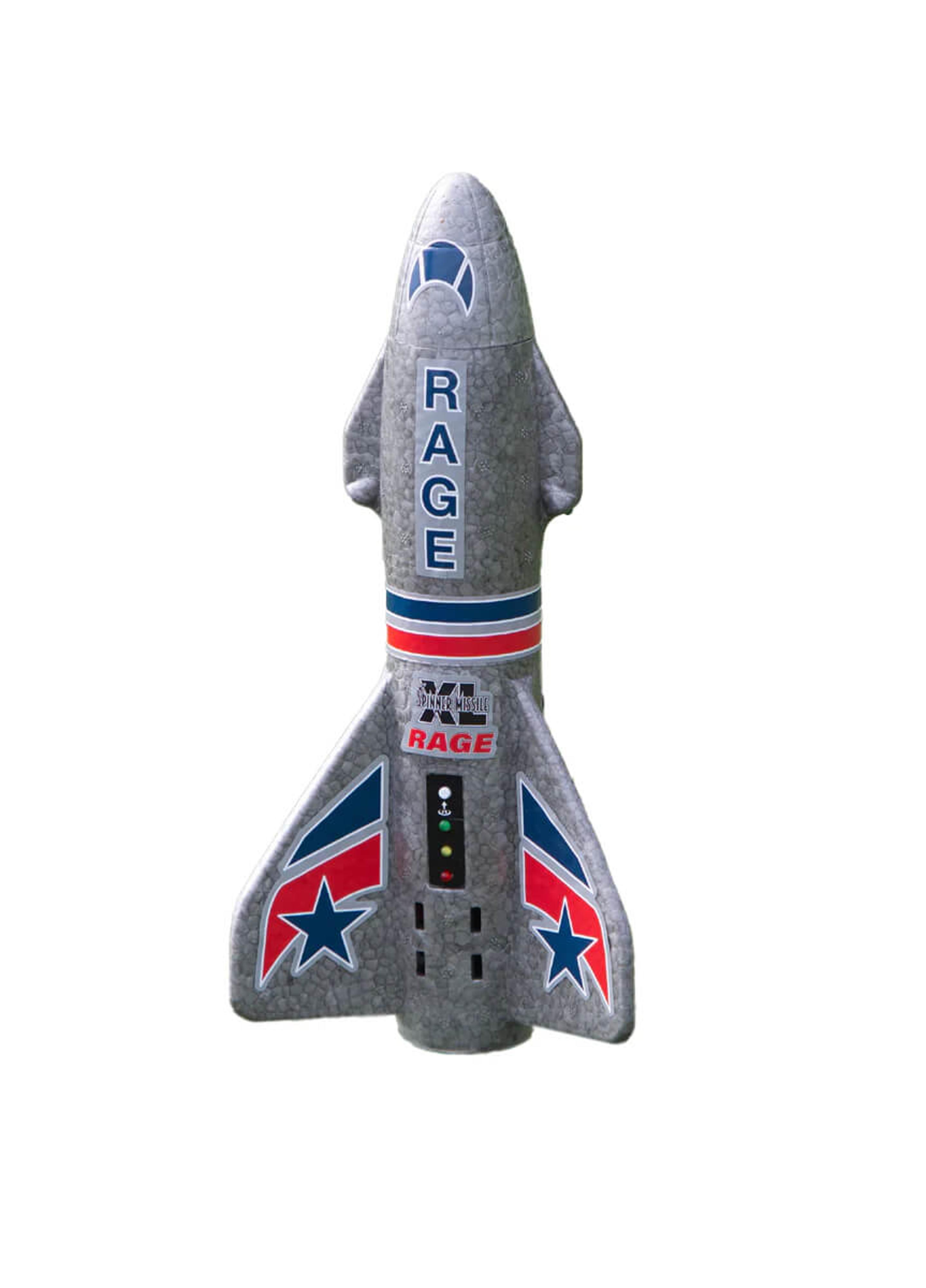 Spinner Missile XL Electric Free-Flight Rocket (Gray)