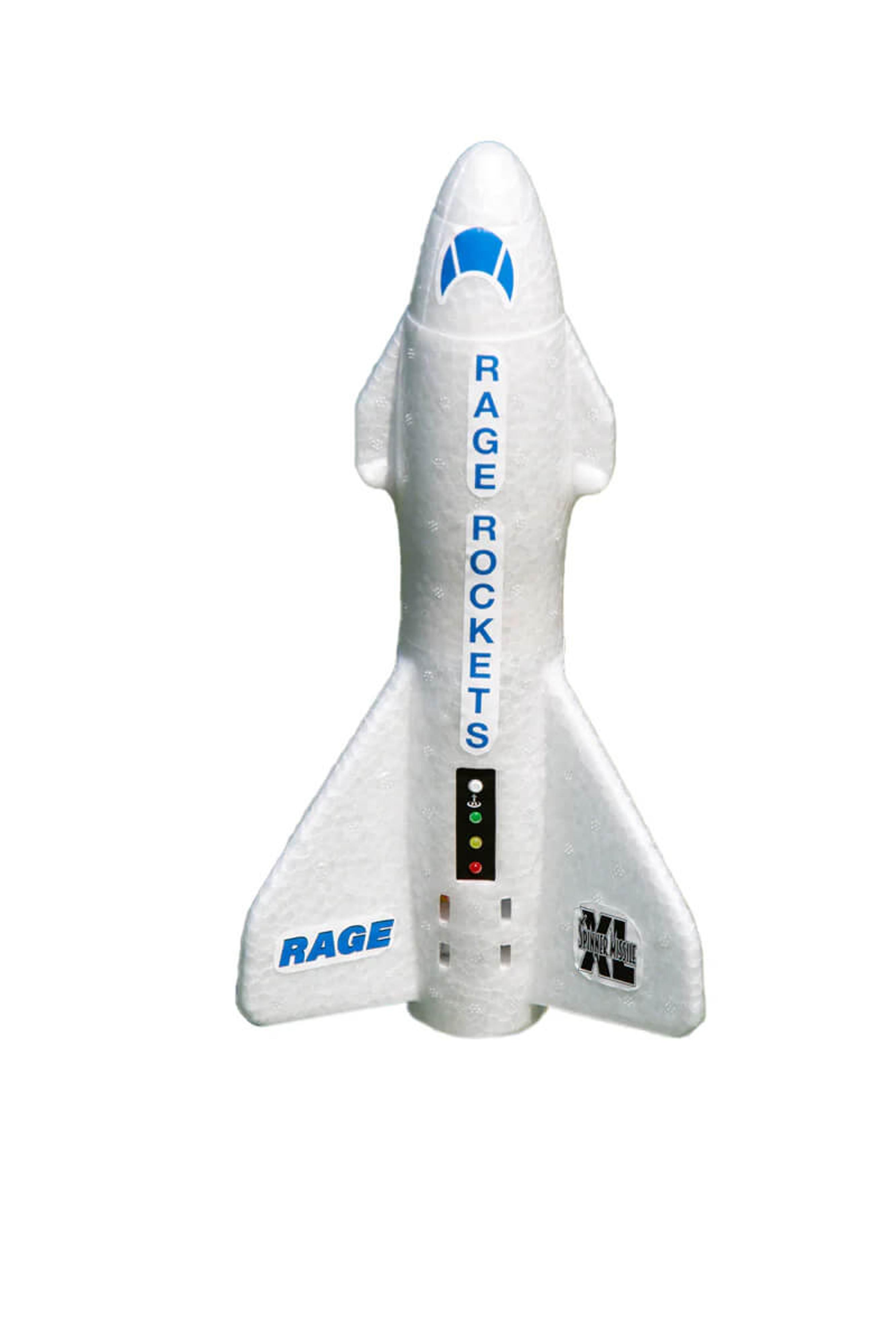 Spinner Missile XL Electronic Free-Flight Rocket (White)