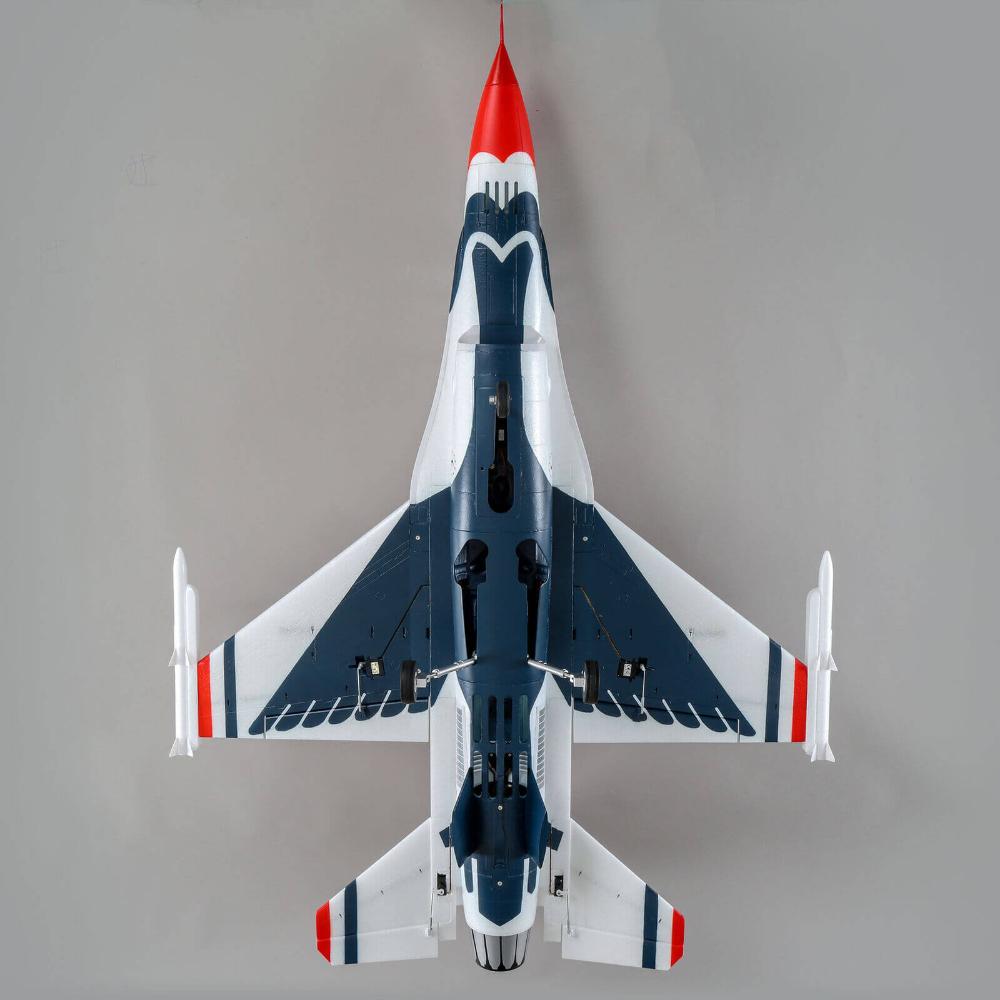 F-16 Thunderbirds 70mm EDF Jet BNF Basic w/ AS3X, SAFE Select