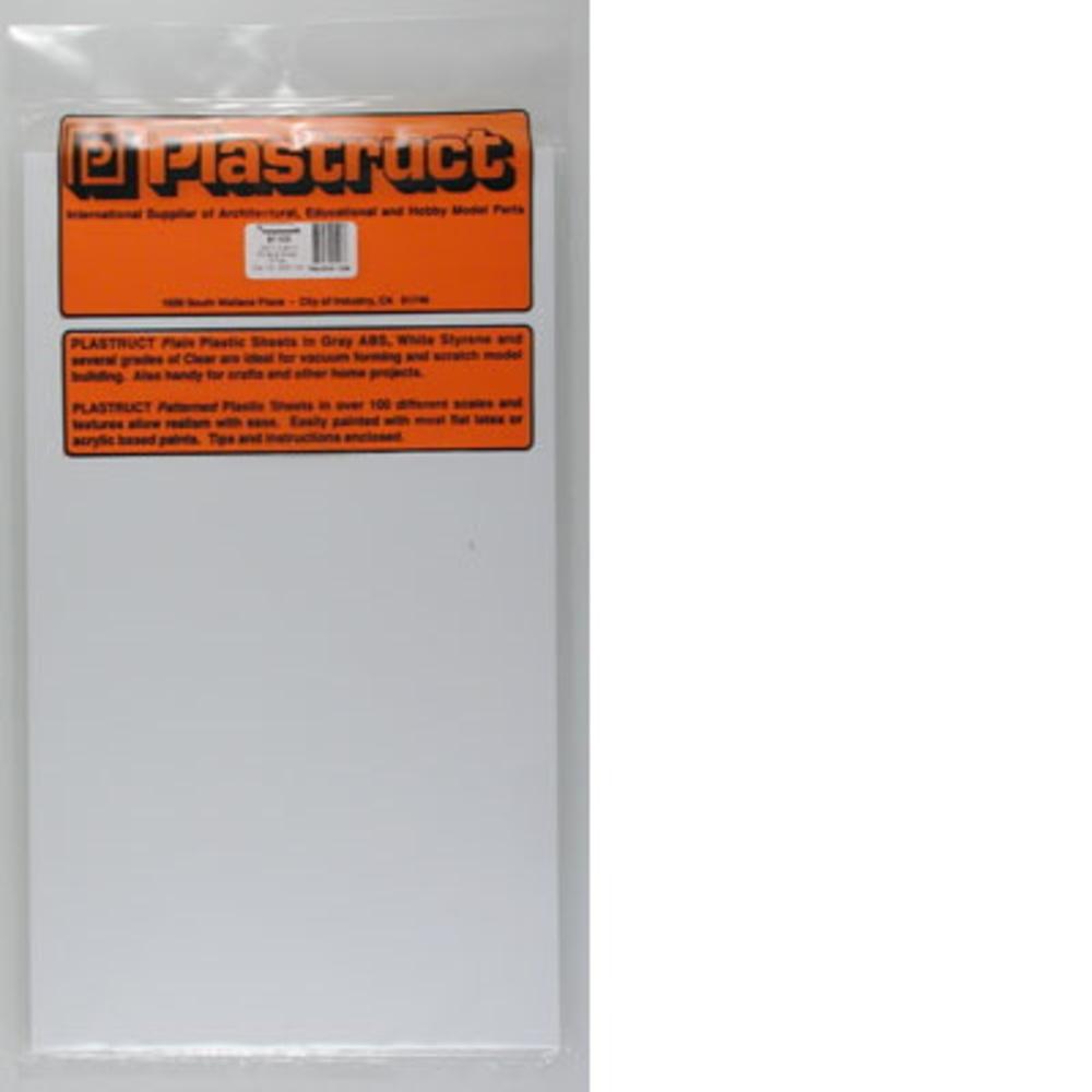 Plastruct White Sheet Polystyrene .030