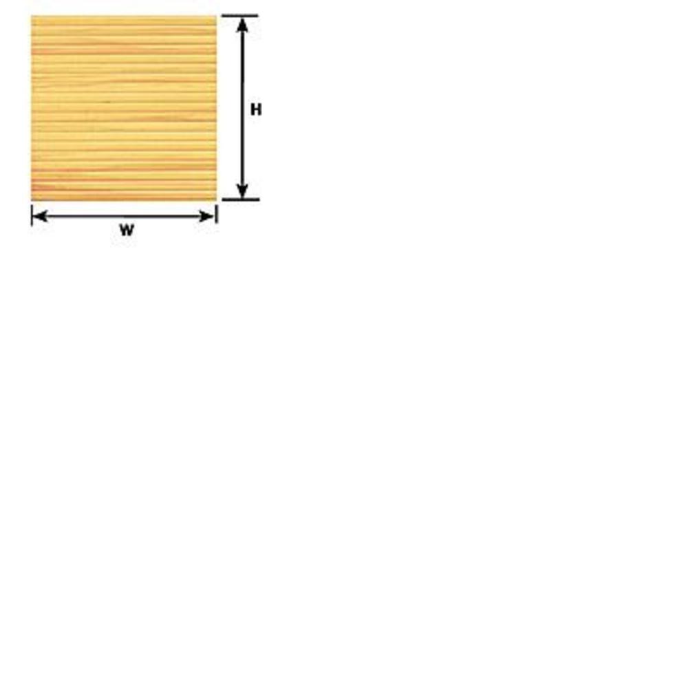 Plastruct Wood Plank Pattern (2) 1/16