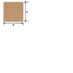 Plastruct Clay Brick Undecorated O-Scale (2)