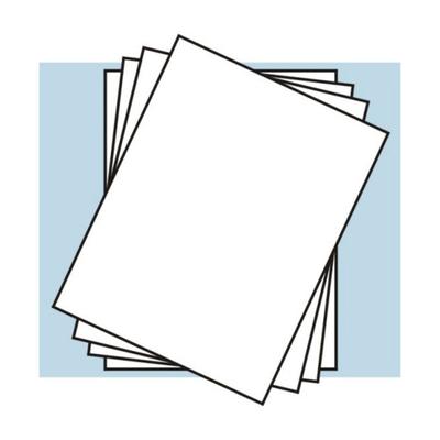 Clear Decal Paper 8.5in x 11in (4 pk)