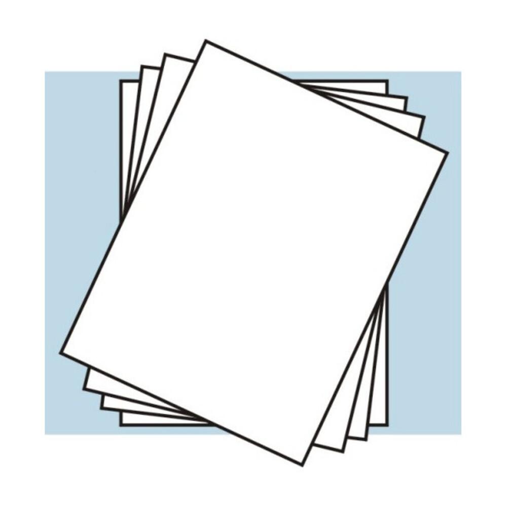 White Decal Paper 8.5in x 11in (4 pk)