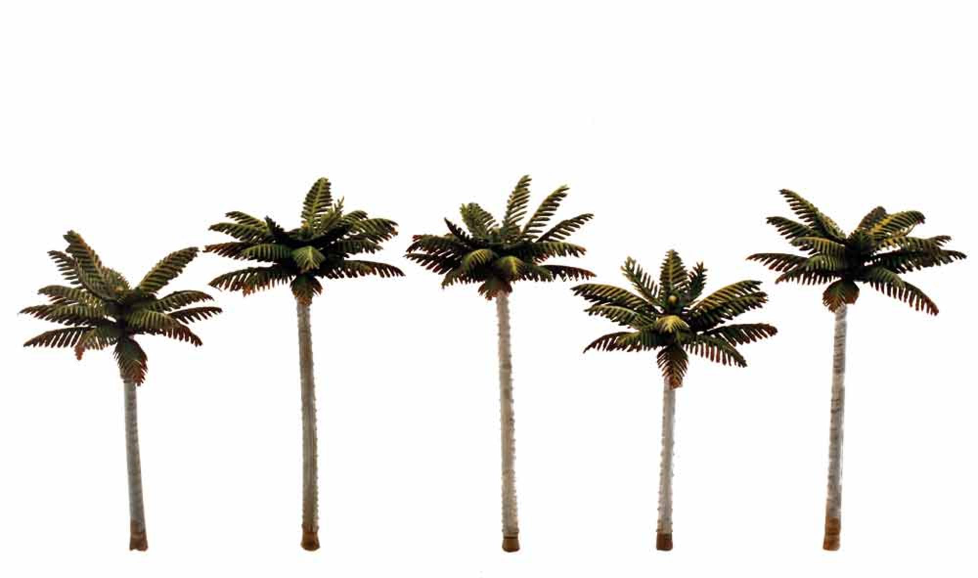 Woodland Scenics Palm Trees (3-3.75in, 5 pc)