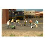 Bachmann HO Constructions Workers (6 pc)