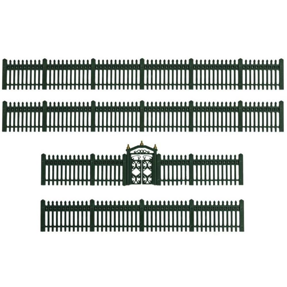 O-Scale Lionel Green Iron Fence