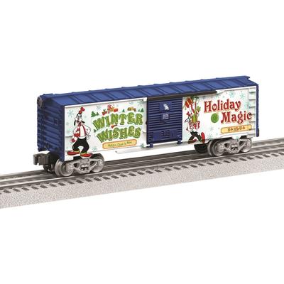 O-Scale Goofy Happy Holidays Boxcar