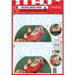 1/25 Vintage Coca Cola Santa Claus Big Rig Graphics Decals
