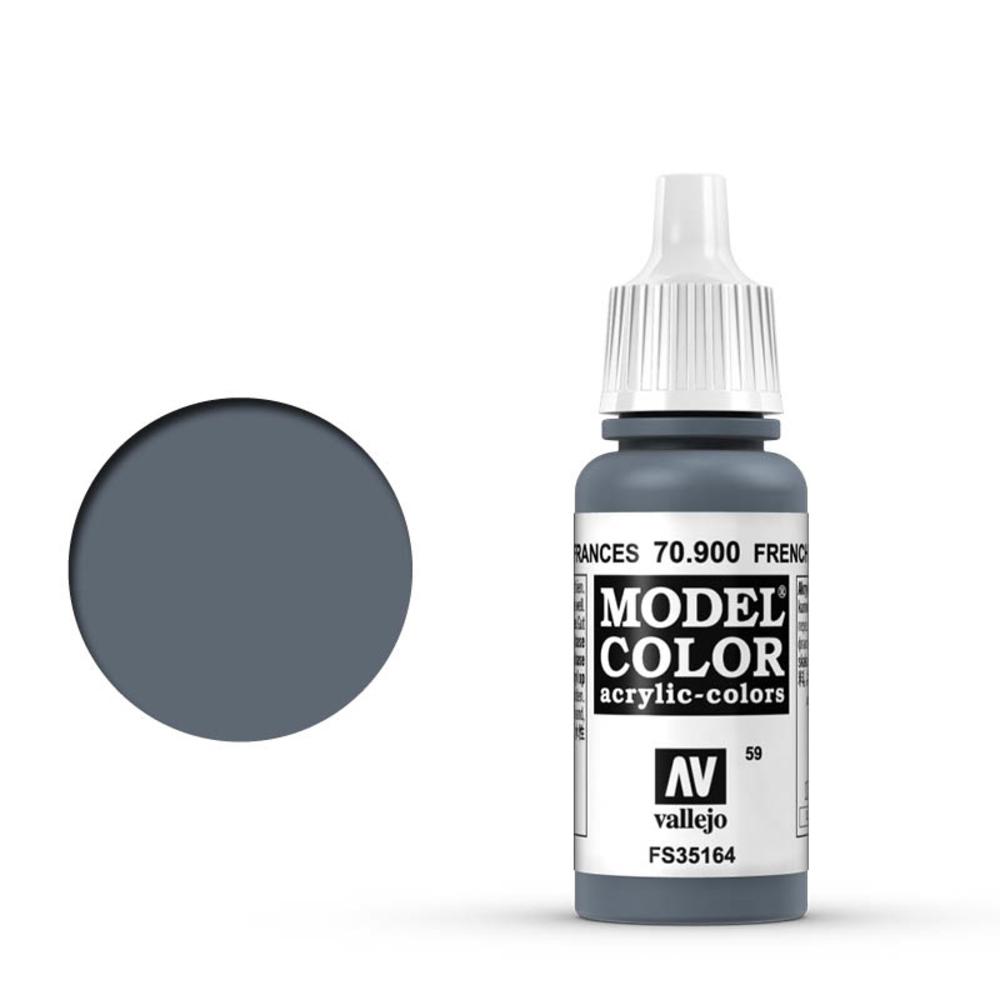 Vallejo Model Color - French Mirage Blue (17ml)