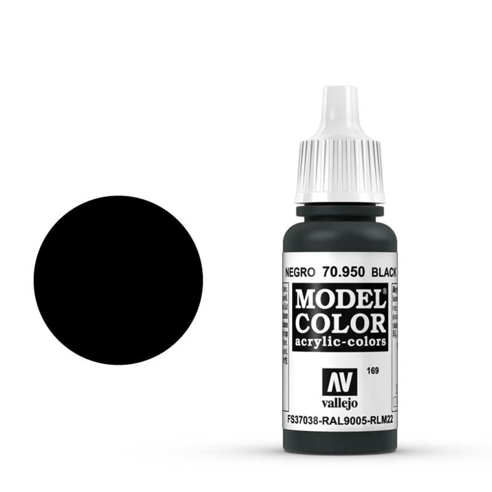 Vallejo Model Color - Black (17ml)