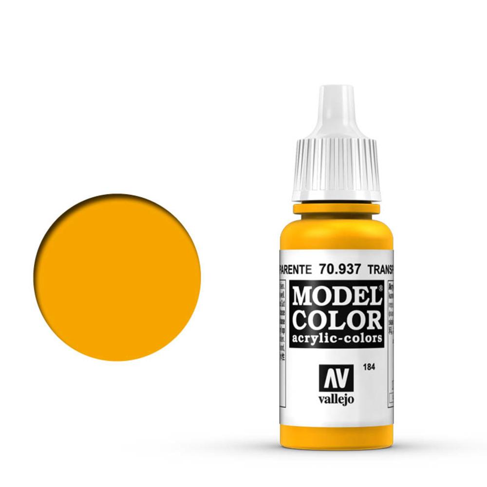 Vallejo Model Color - Transparent Yellow (17ml)