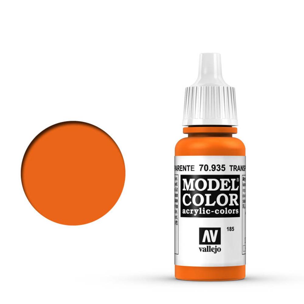 Vallejo Model Color - Transparent Orange (17ml)