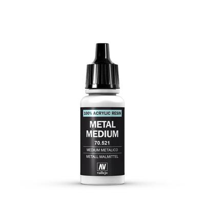 Vallejo Acrylic Metal Medium (17ml)