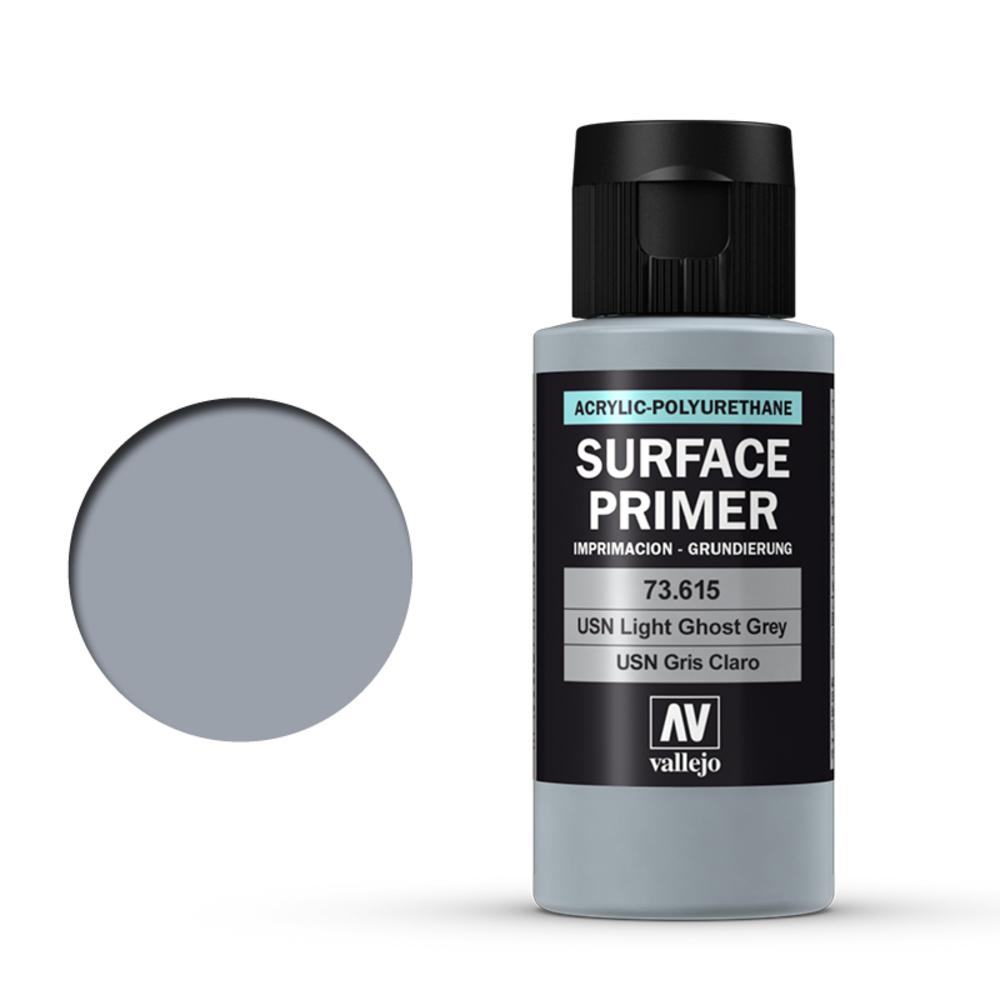 Vallejo Surface Primer - USN Light Ghost Grey (60ml)