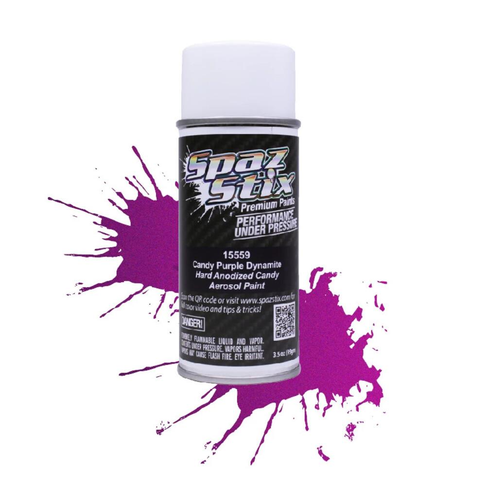 Spaz Stix Candy Purple Dynamite Aerosol Paint 3.5oz