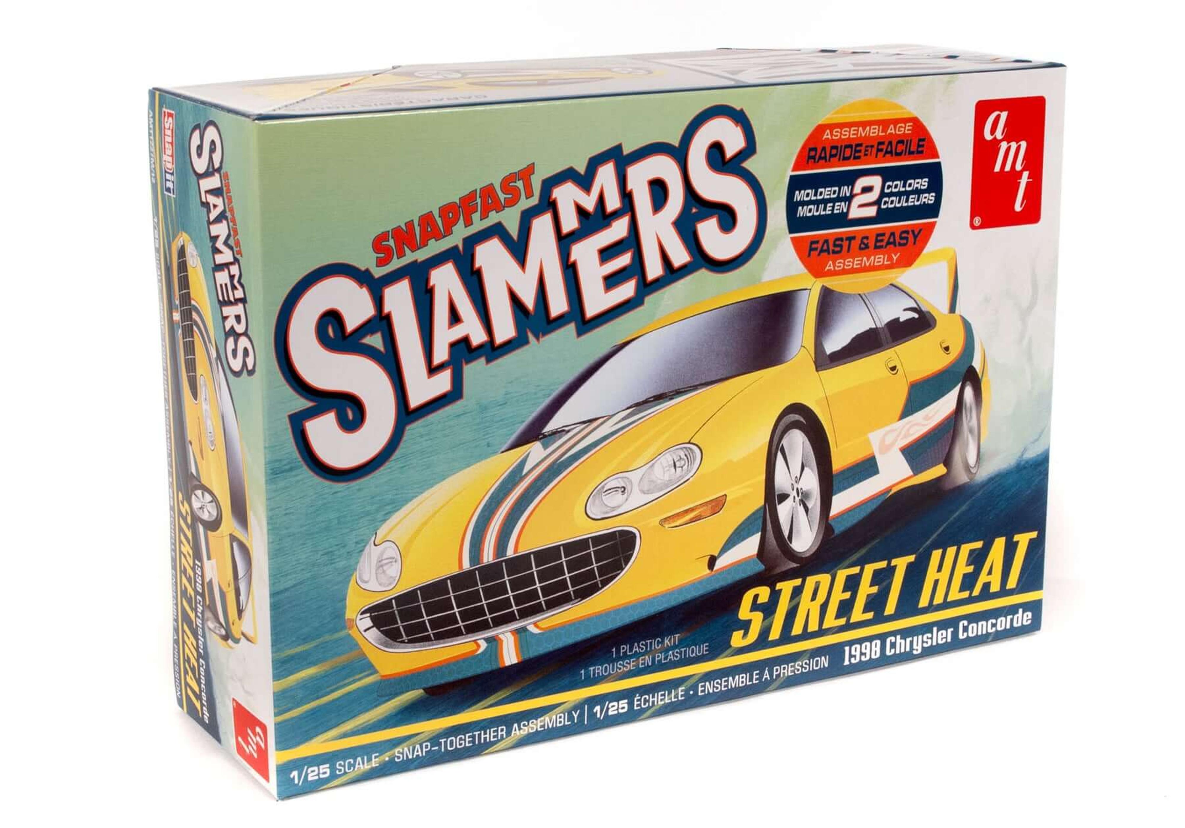 AMT 1/25 1998 Street Heat Chrysler Concorde Snapfast Slammers Model Kit