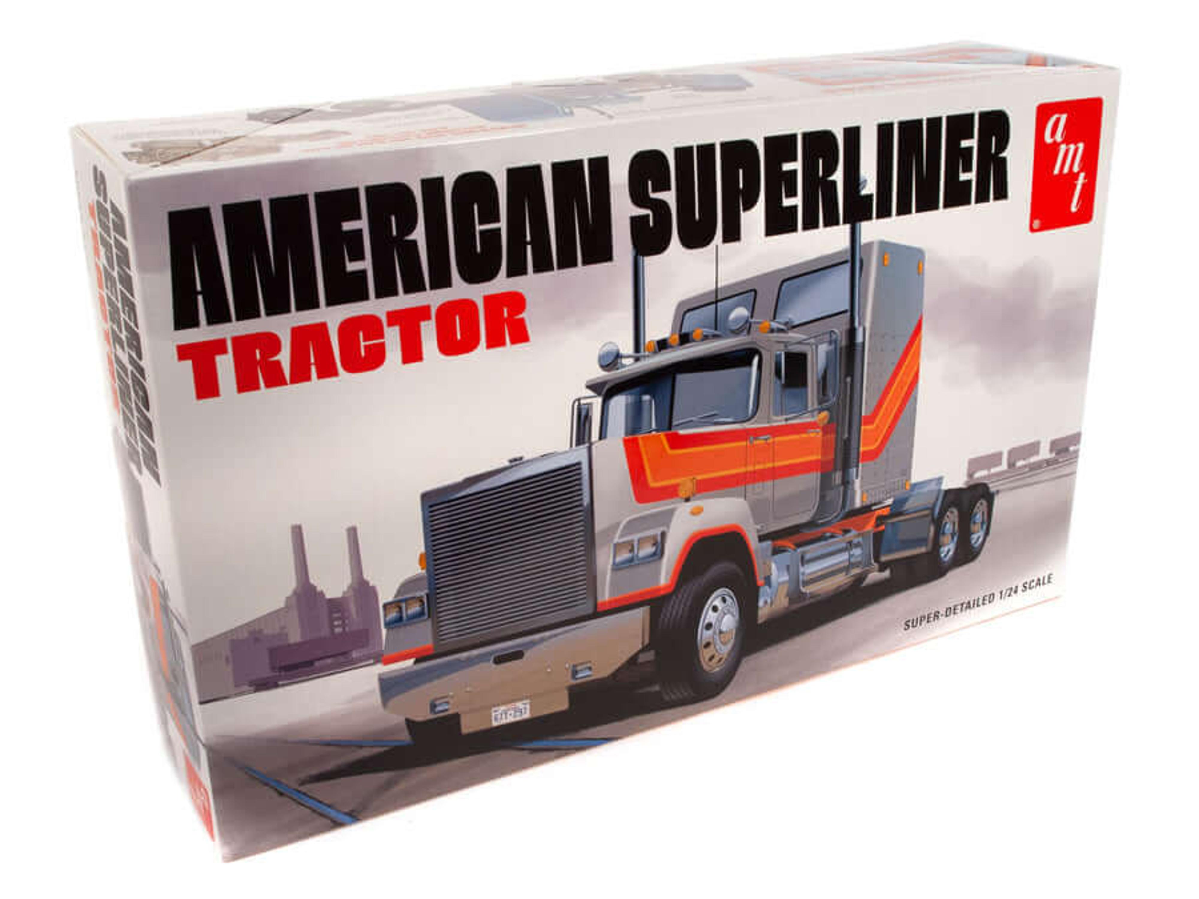 AMT 1/24 American Superliner Semi Tractor Model Kit