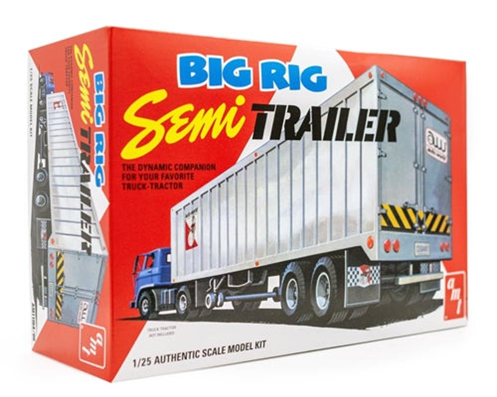 AMT 1/25 Big Rig Semi Trailer Model Kit
