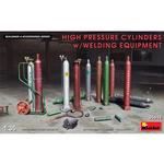 Miniart 1/35 High Pressure Cylinders w/ Welding Equipment