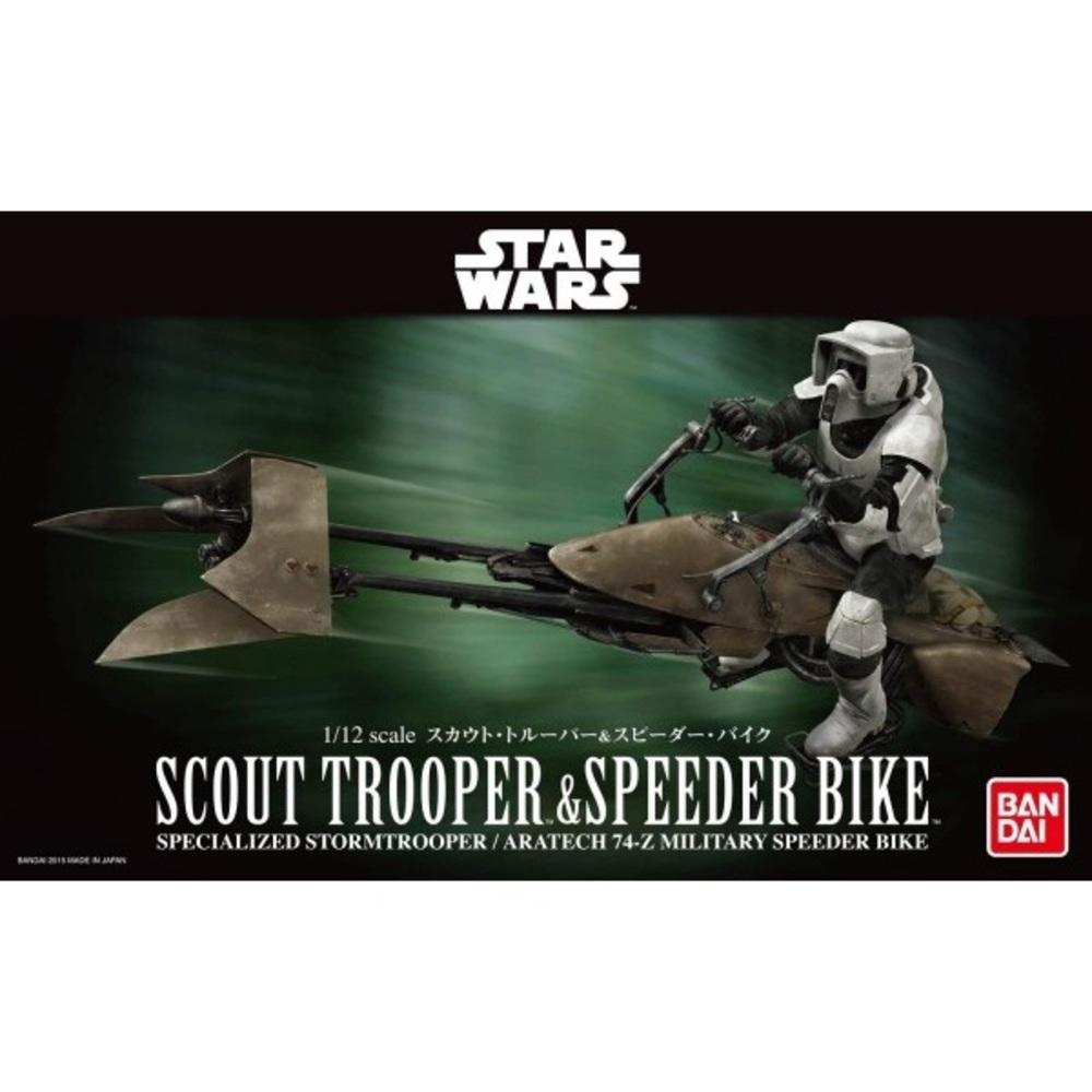 1/12 Bandai Star Wars: Scout Trooper & Speeder Bike