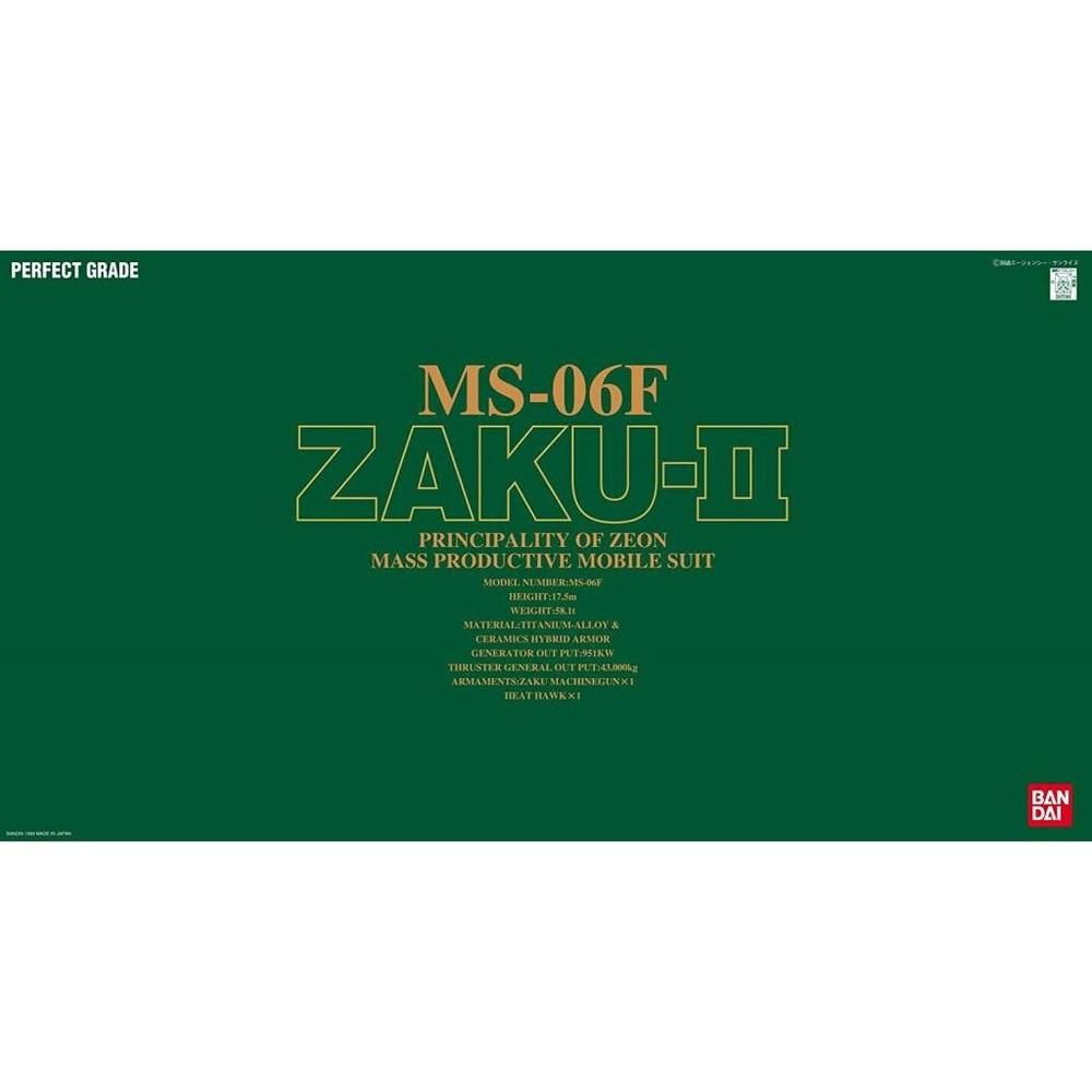 1/60 Bandai Gundam PG MS-06F Zaku II Green