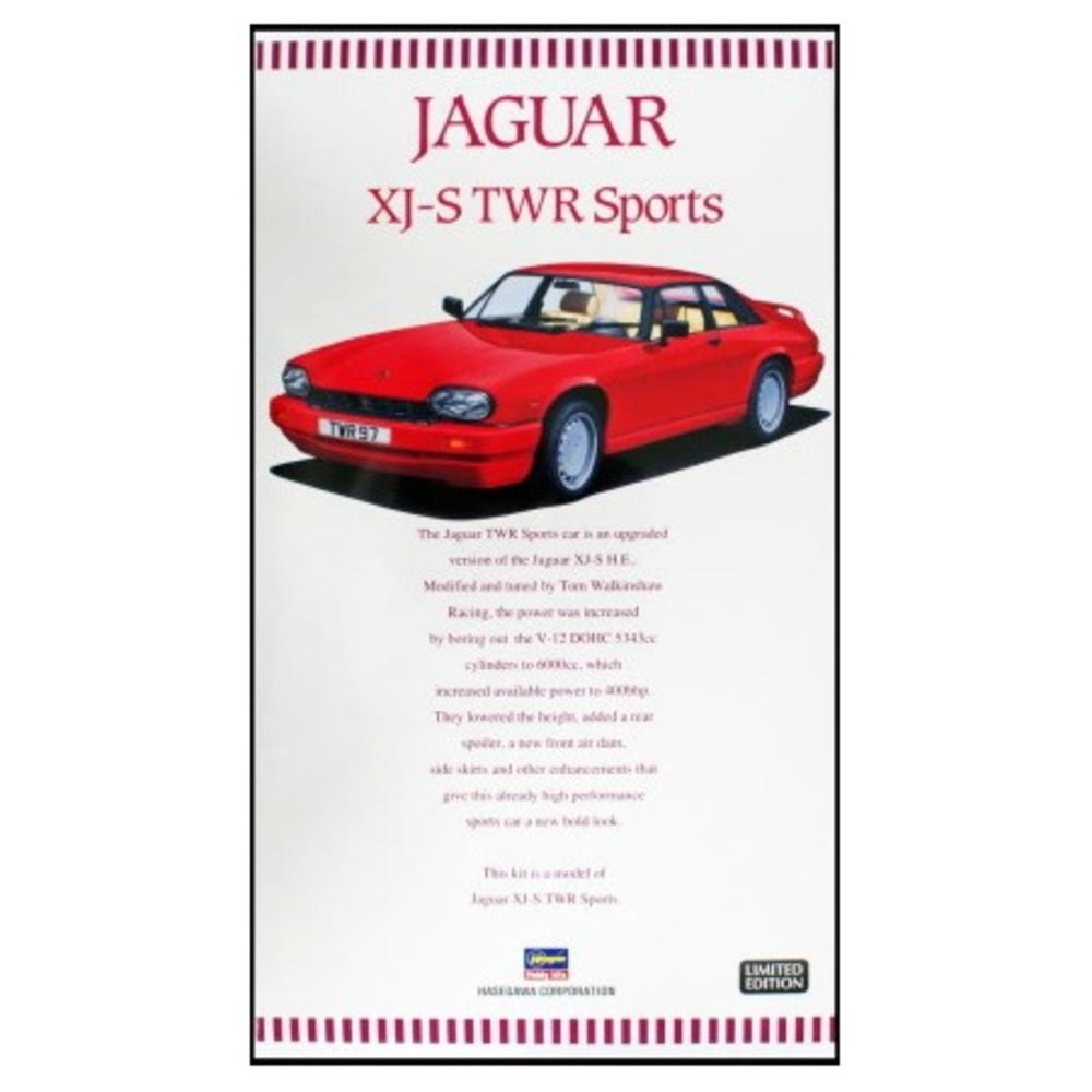 1/24 Jaguar XJ-S TWR 2-Door Sports Car