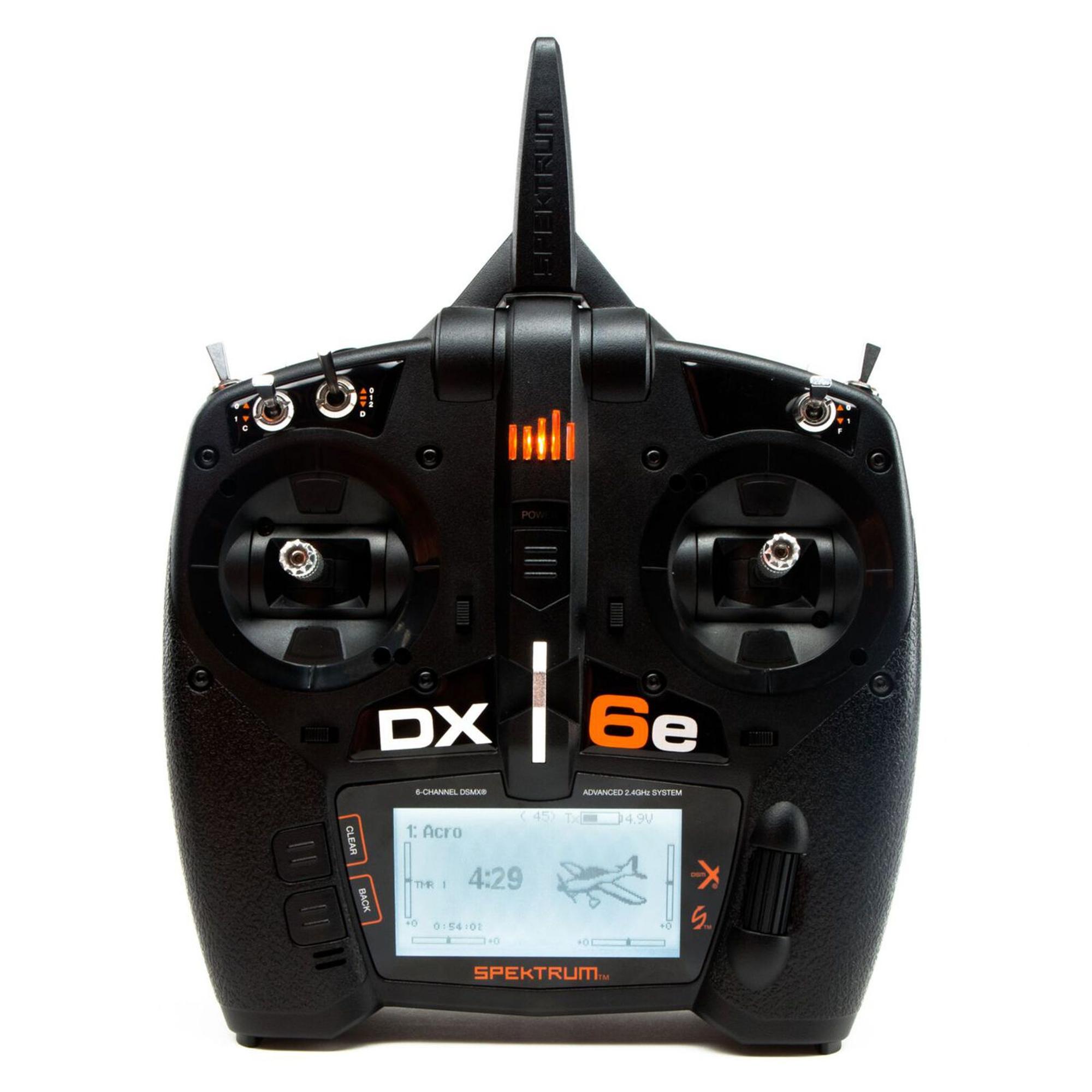 Spektrum DX6e 6-Channel DSMX Transmitter (Transmitter Only)