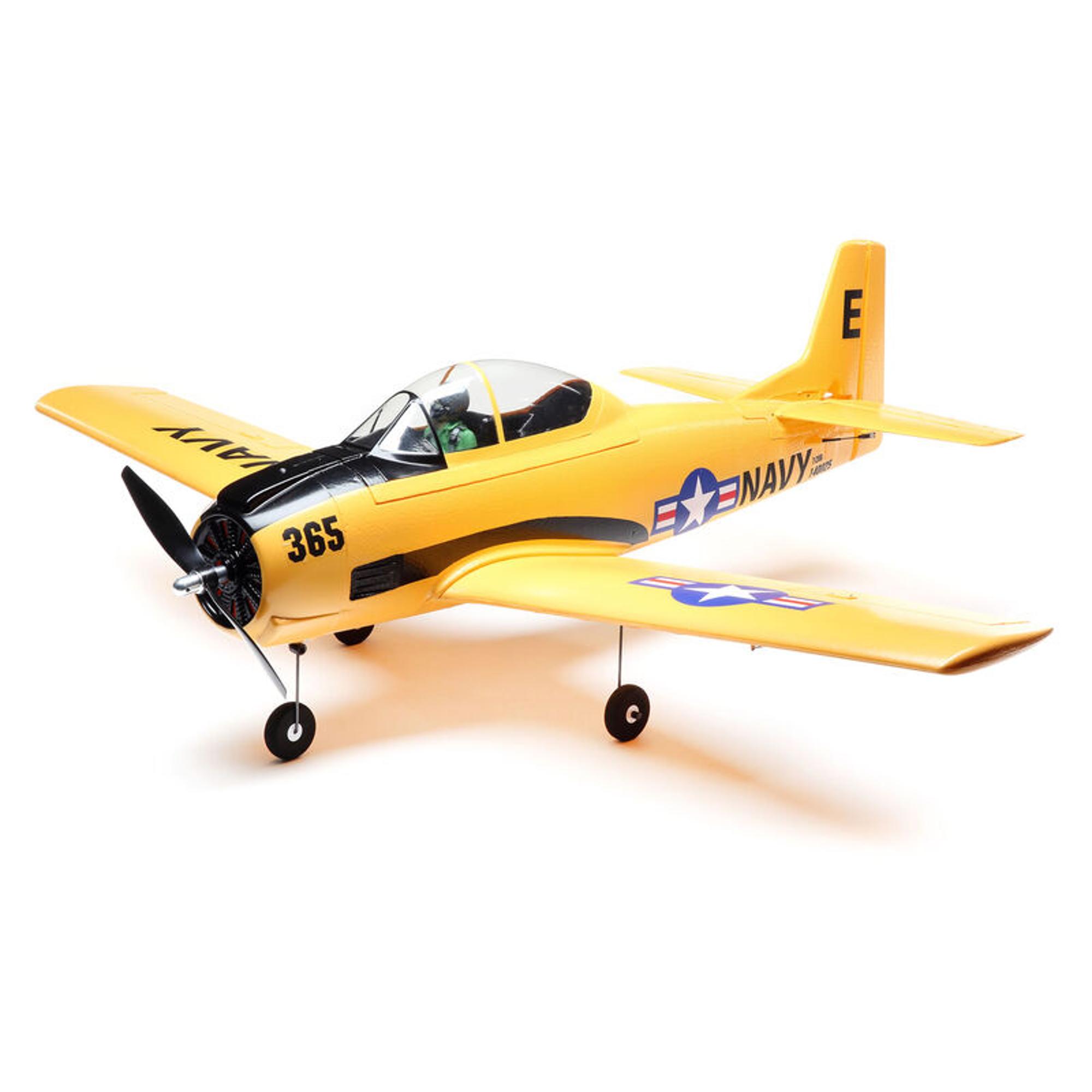 E-Flite T-28 Trojan 1.1m BNF Basic w/ AS3X and SAFE Select