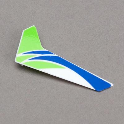 Green Vertical Fin with Decal: mCP X